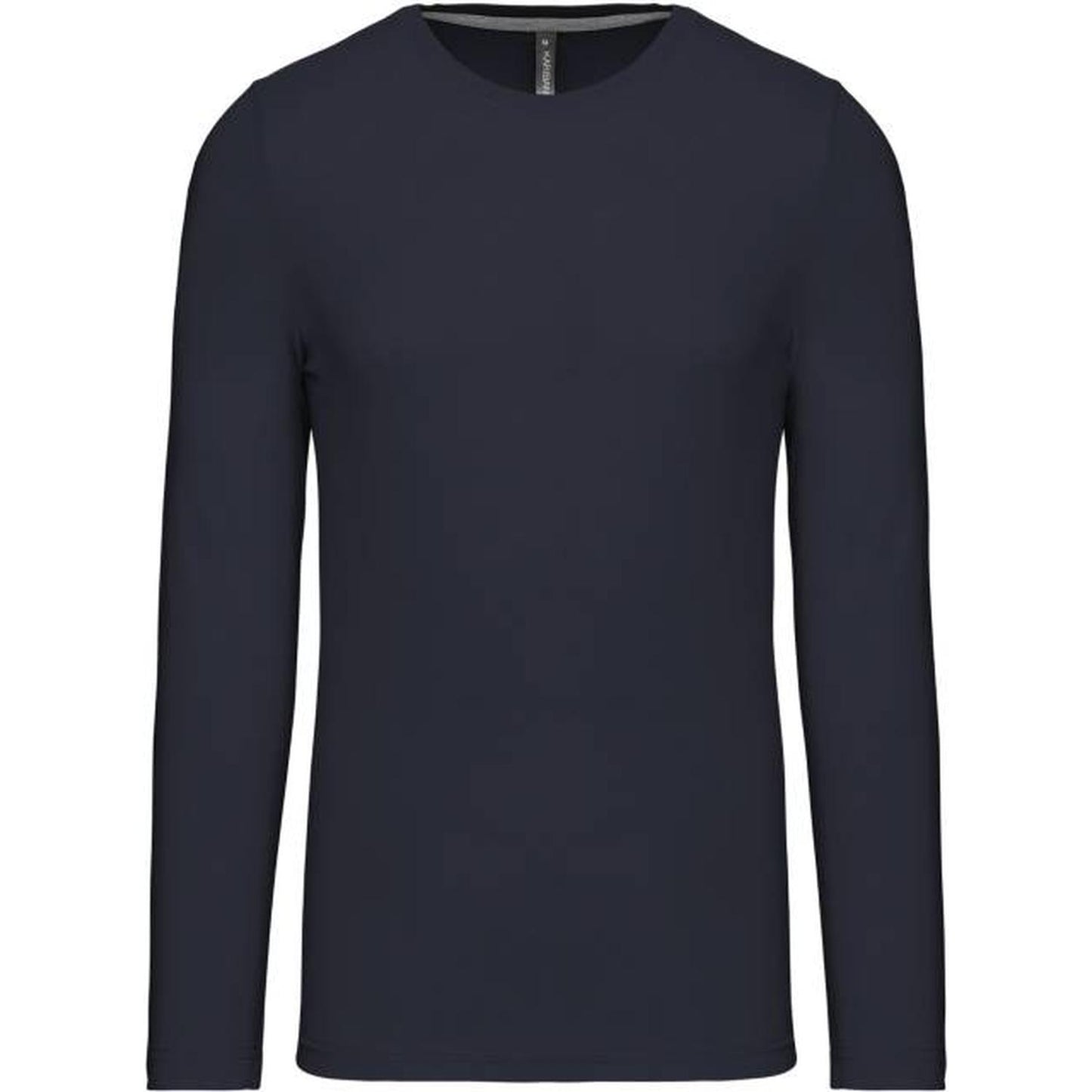 Blusa de manga larga para hombre - azul marino