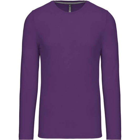 Men's long sleeve blouse - purple