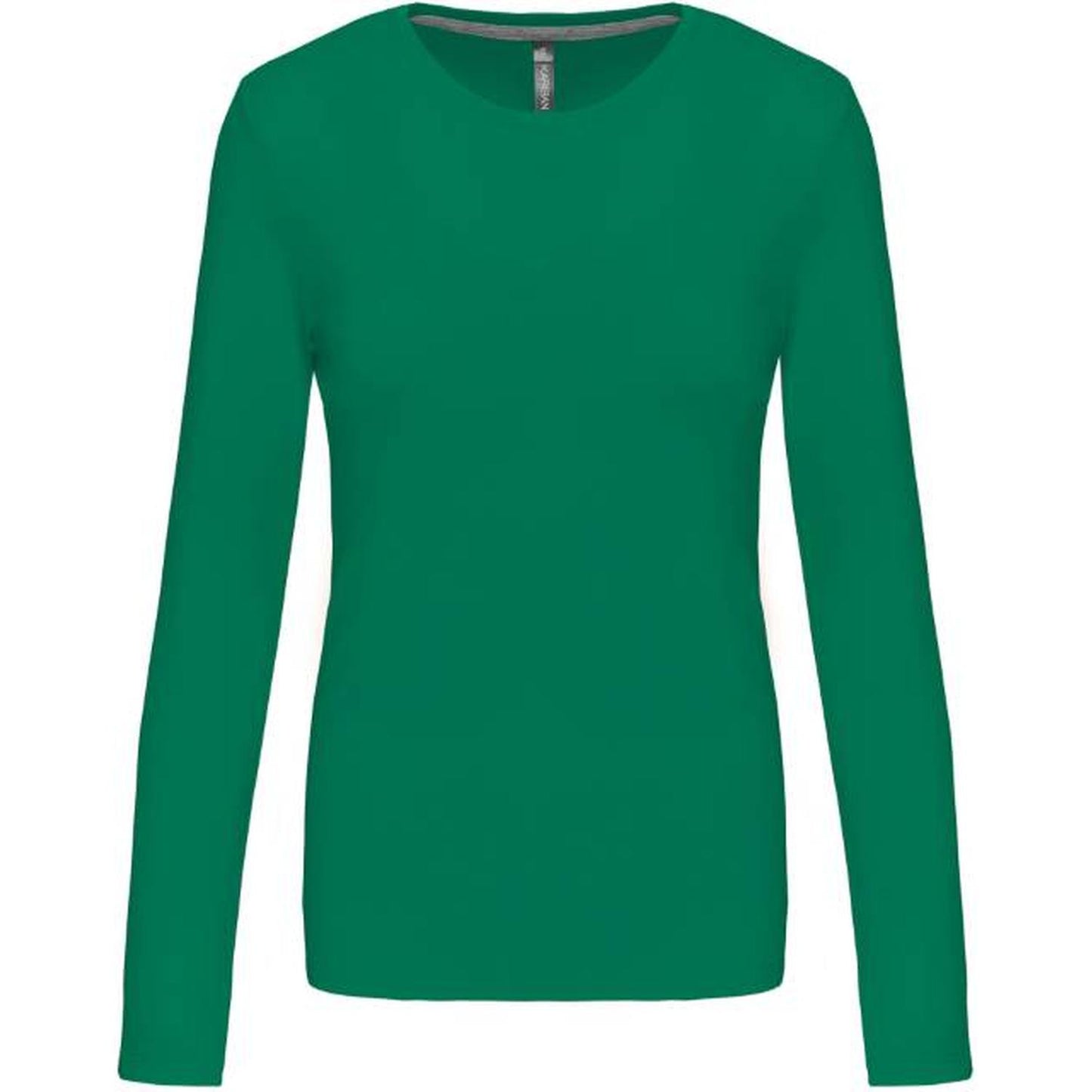 Women's long sleeve blouse - grass green