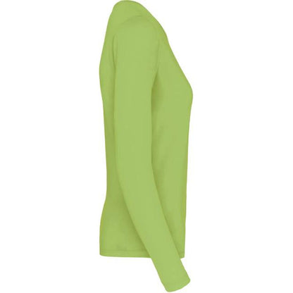 Blusa de manga larga para mujer - color lima