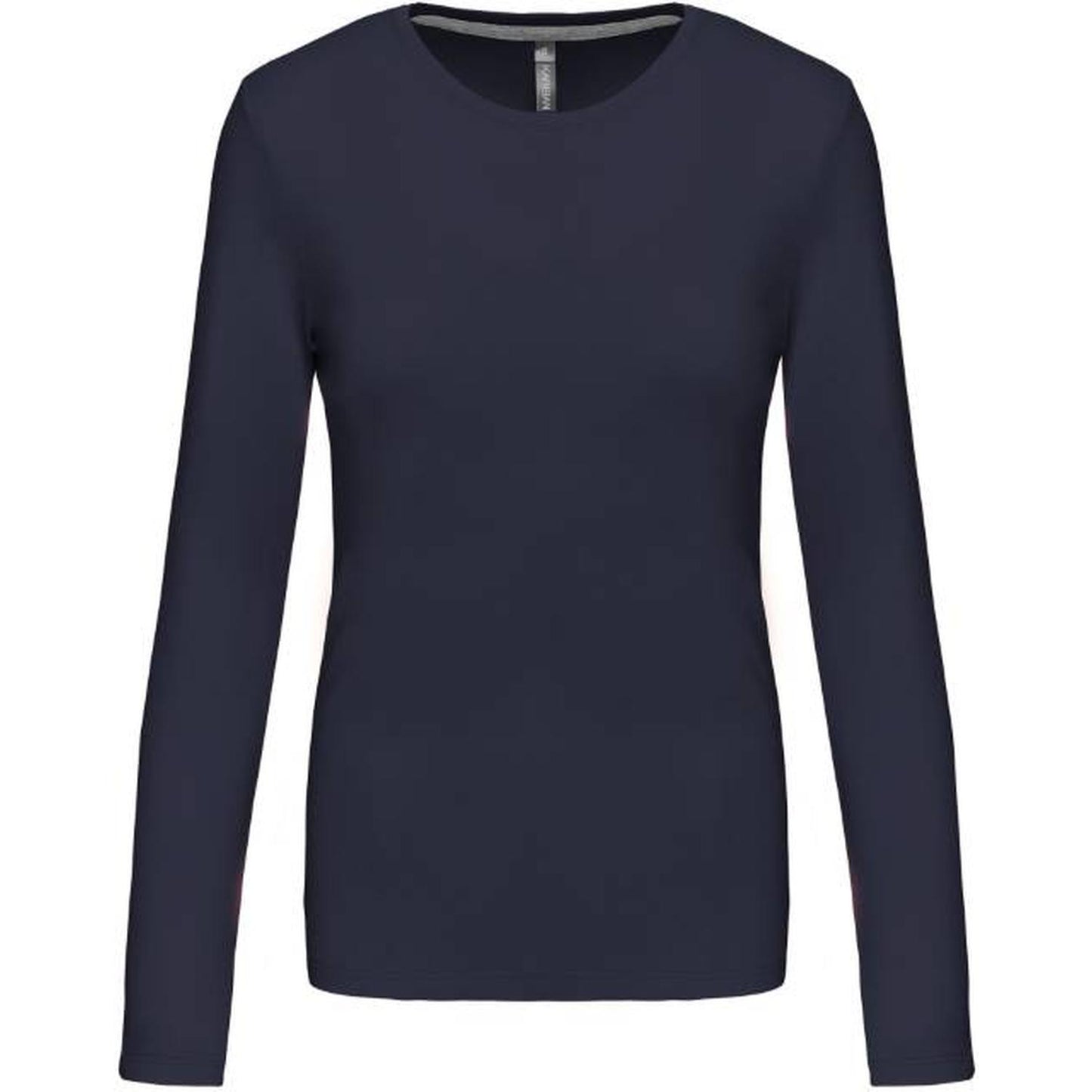 Women's long sleeve blouse - navy blue