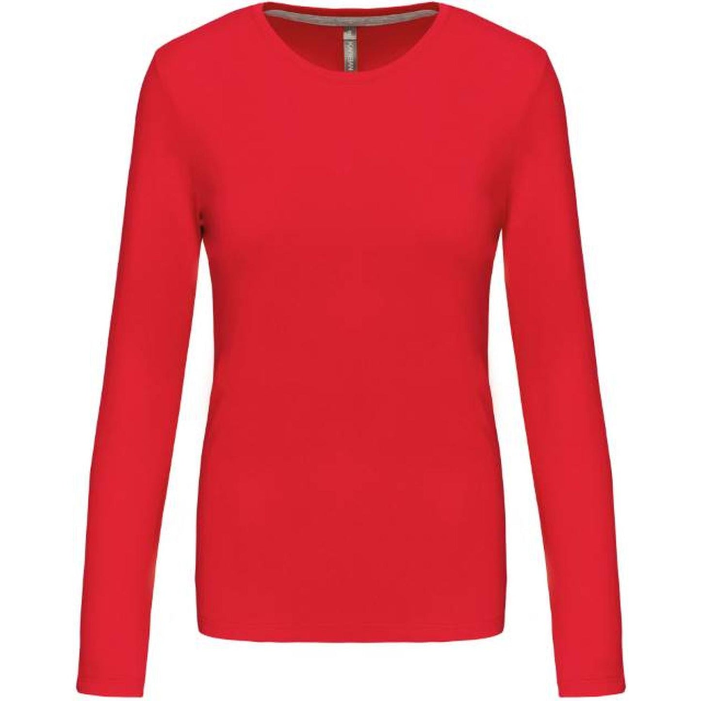 Women's long sleeve blouse - color red