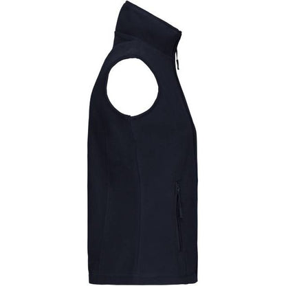 Women's fleece vest - navy blue