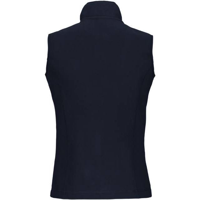 Women's fleece vest - navy blue