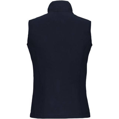 Women's fleece vest - navy blue