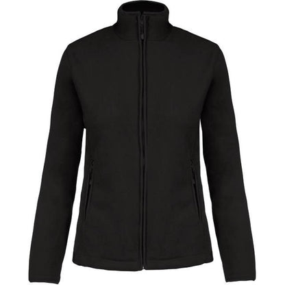 Chaqueta polar para mujer - color negro