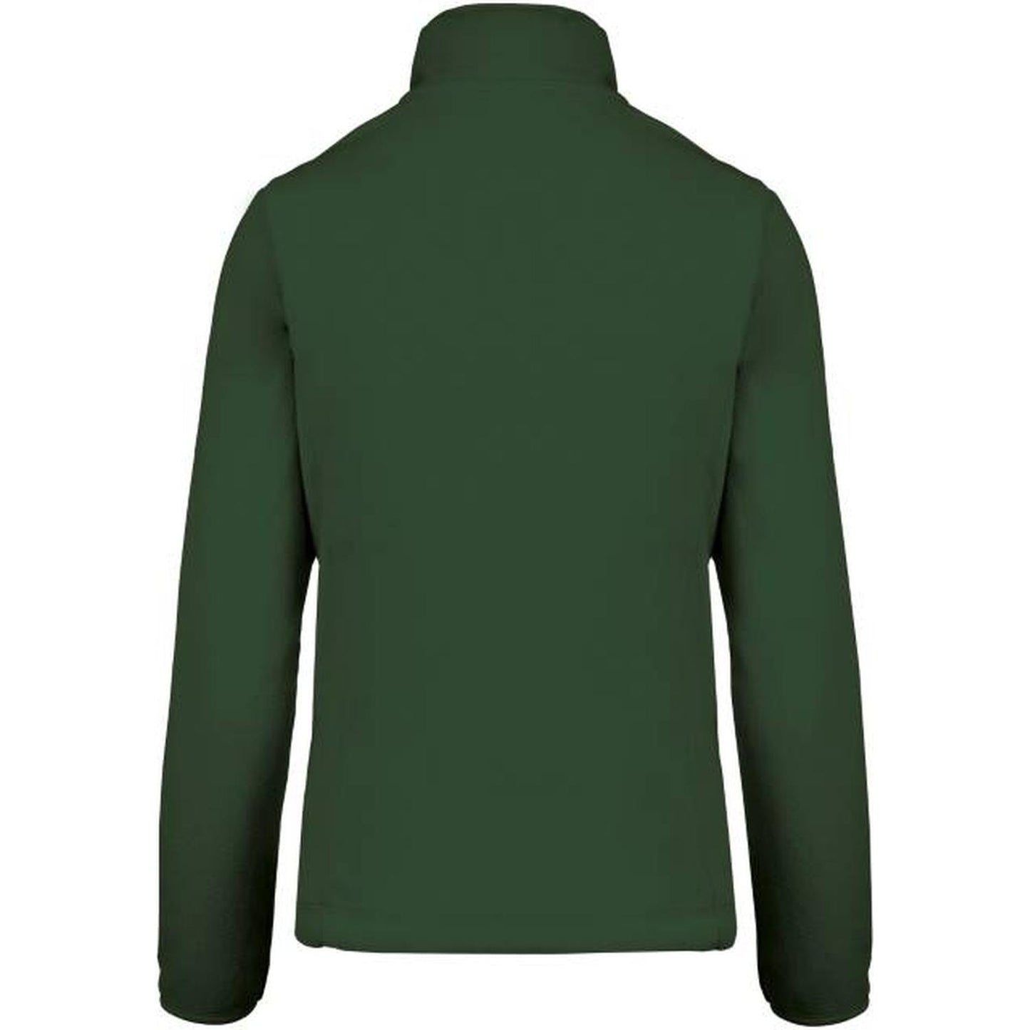 Chaqueta polar de mujer - color verde oscuro
