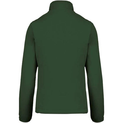 Chaqueta polar de mujer - color verde oscuro