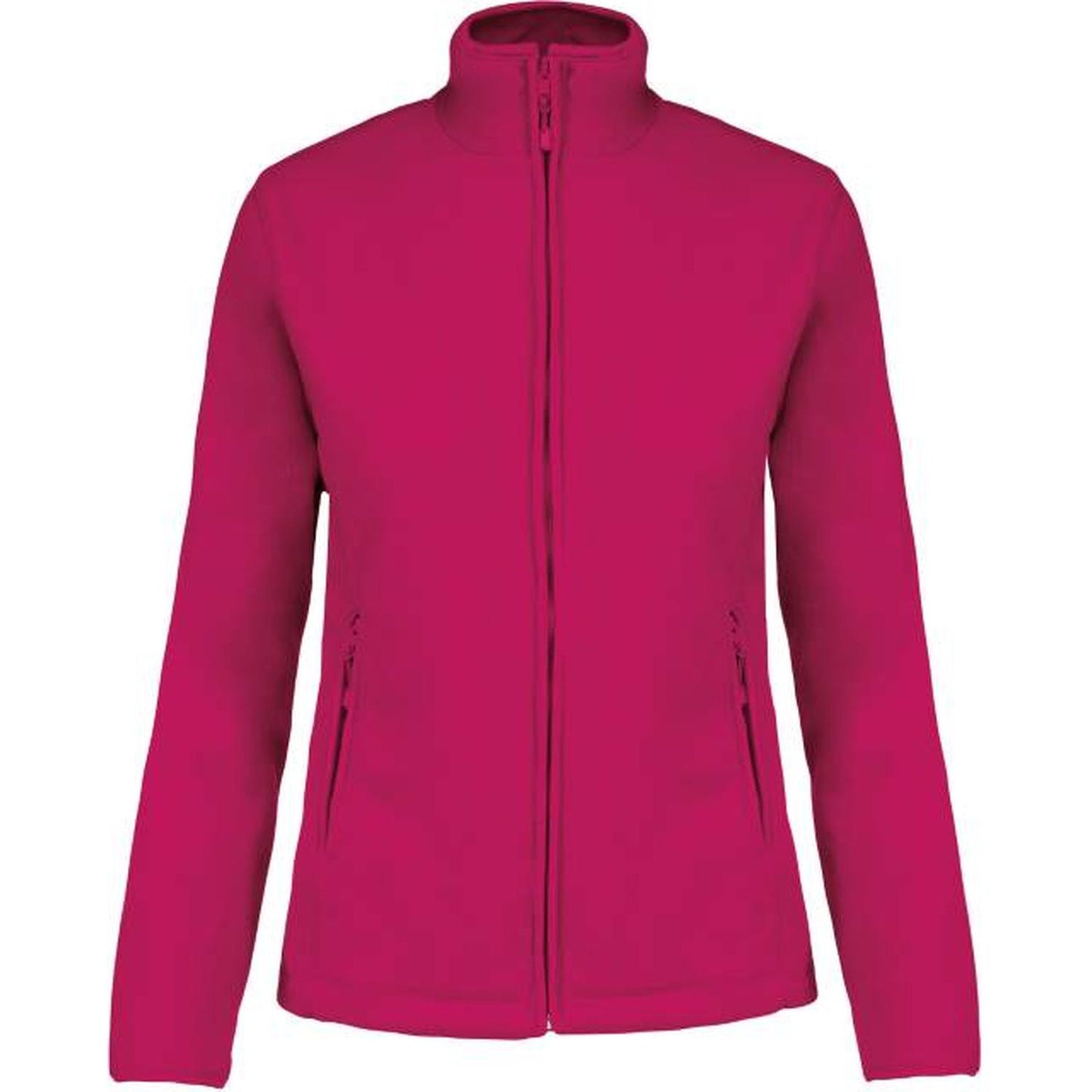 Chaqueta polar de mujer - color fucsia