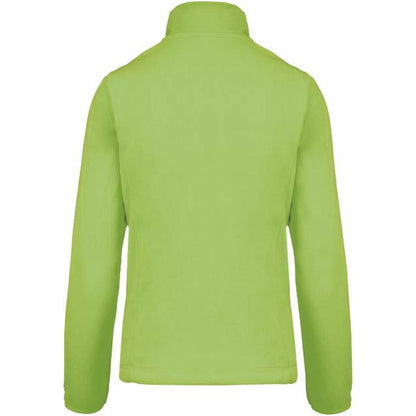 Women's fleece jacket - lime color