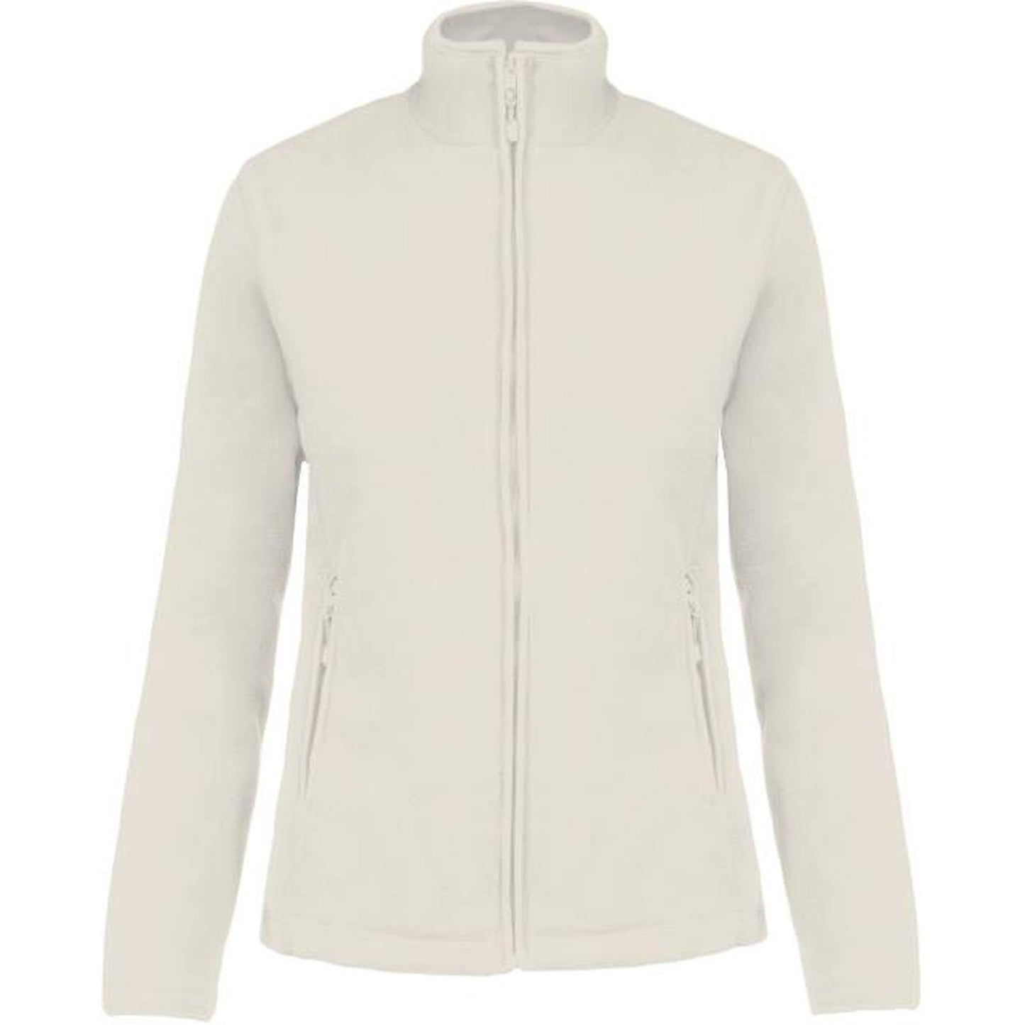 Women's fleece jacket - natural color