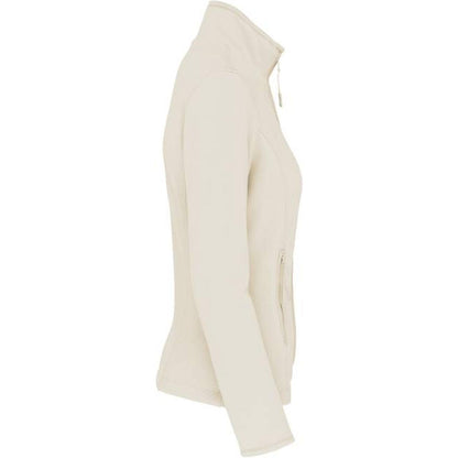 Women's fleece jacket - natural color