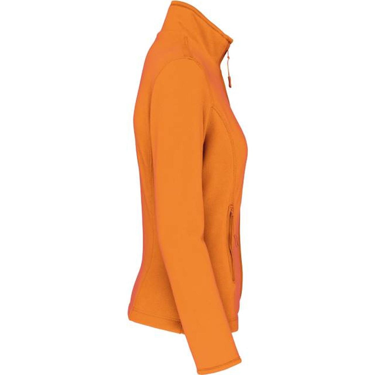 Chaqueta polar de mujer - color naranja