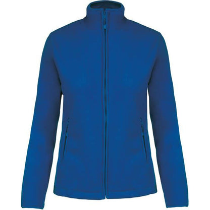 Women's fleece jacket - royal blue