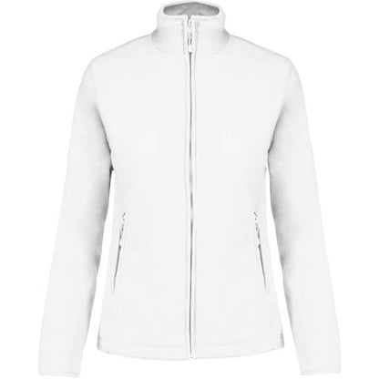 Women's fleece jacket - color white
