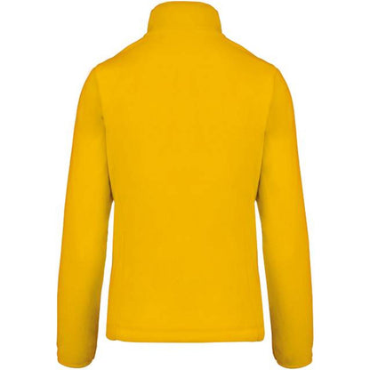 Women's fleece jacket - color yellow