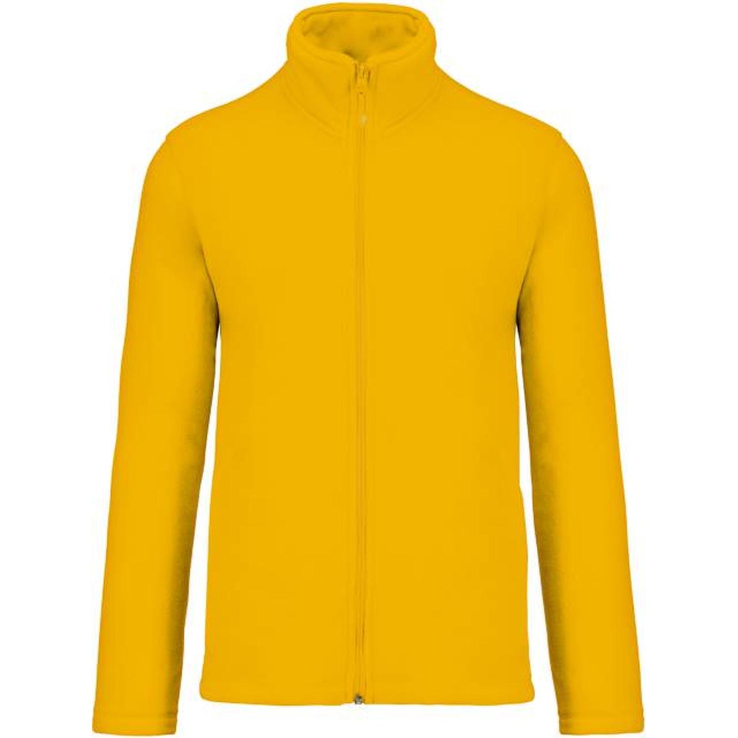 Men's fleece jacket - color yellow