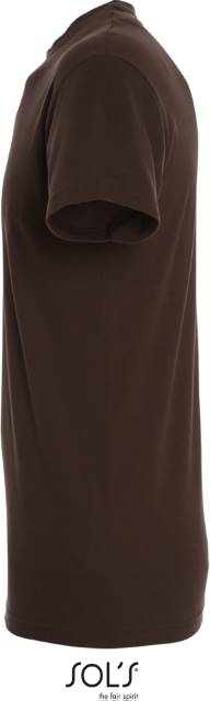 Мъжка тениска - цвят шоколад, Sol's