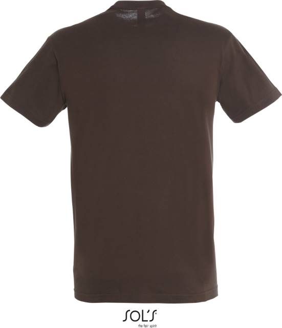 Мъжка тениска - цвят шоколад, Sol's