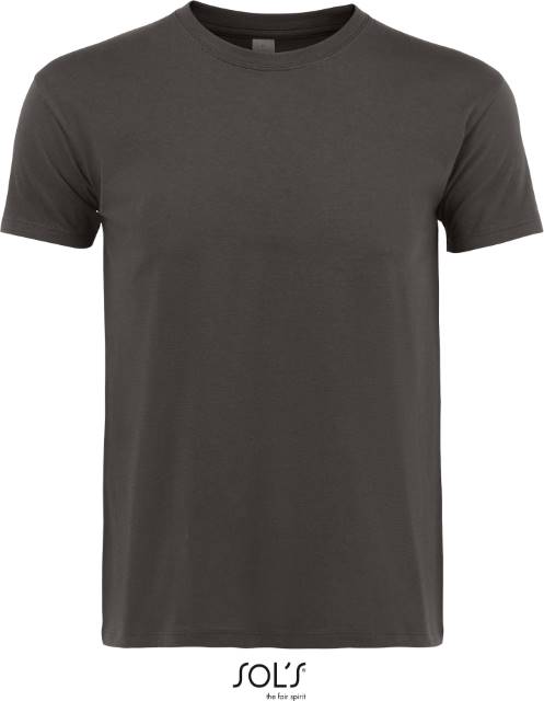 Мъжка тениска - цвят тъмно сив, Sol's