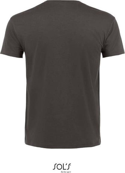 Мъжка тениска - цвят тъмно сив, Sol's