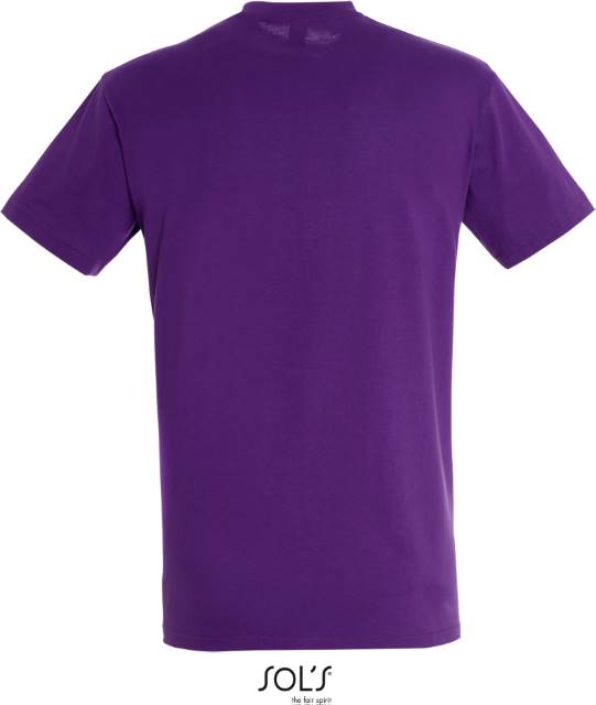Мъжка тениска - цвят тъмно лилав, Sol's