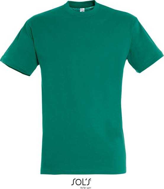 Мъжка тениска - цвят смарагд, Sol's