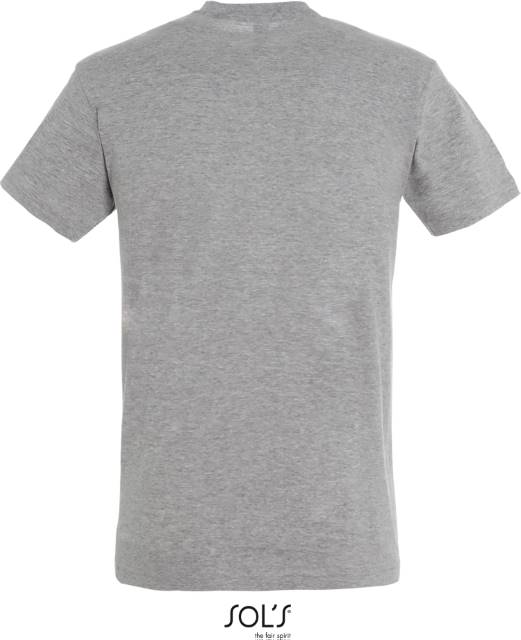 Мъжка тениска - цвят сив меланж, Sol's