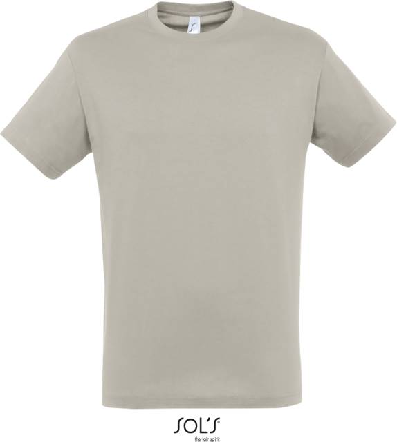 Мъжка тениска - цвят светло сив, Sol's