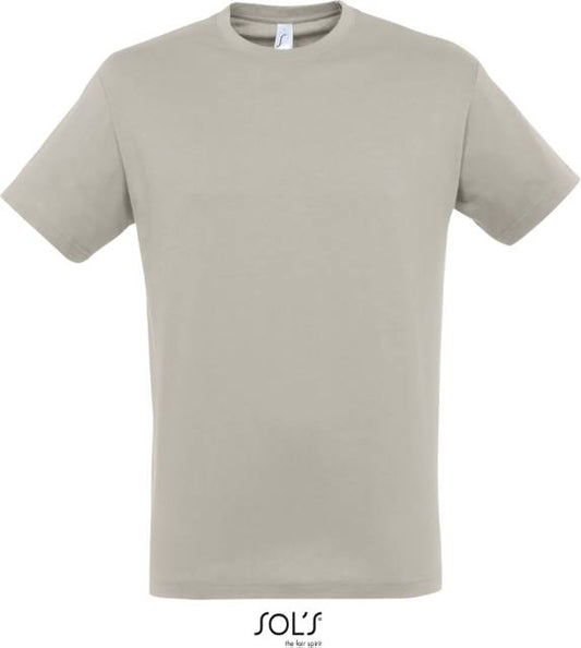 Мъжка тениска - цвят светло сив, Sol's