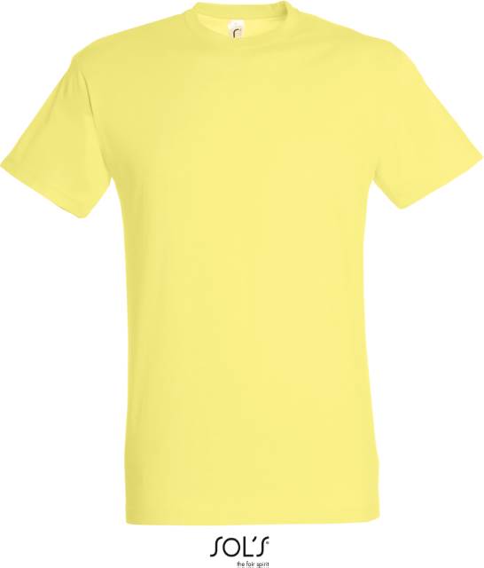 Мъжка тениска - цвят светло жълт, Sol's