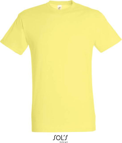 Мъжка тениска - цвят светло жълт, Sol's