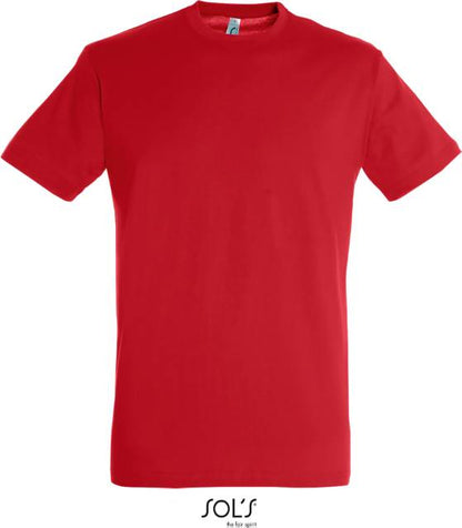 Мъжка тениска - цвят червен, Sol's