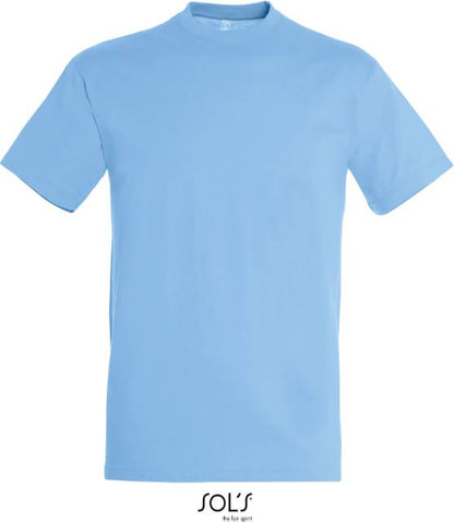 Мъжка тениска - цвят небесно син, Sol's