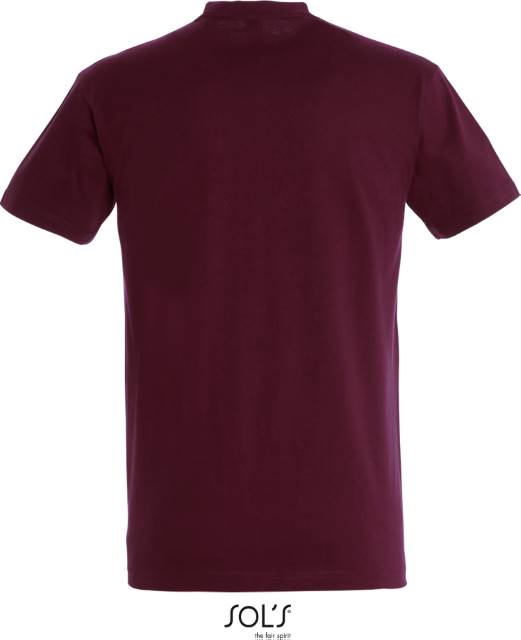 Мъжка тениска - цвят бордо, Sol's
