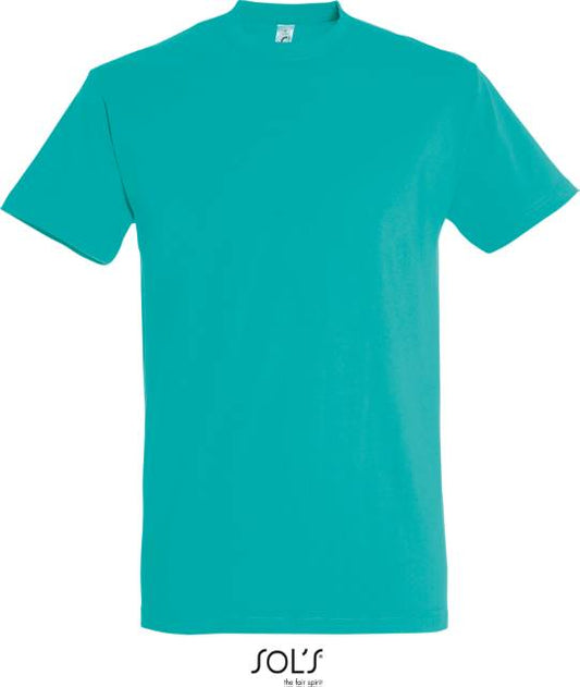 Мъжка тениска - цвят карибско синьо, Sol's
