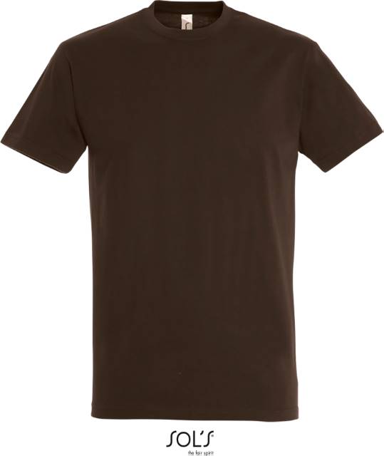 Мъжка тениска - цвят шоколад, Sol's