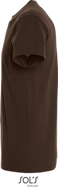 Мъжка тениска - цвят шоколад, Sol's