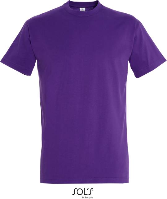 Мъжка тениска - цвят тъмно лилав, Sol's