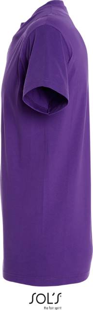 Мъжка тениска - цвят тъмно лилав, Sol's