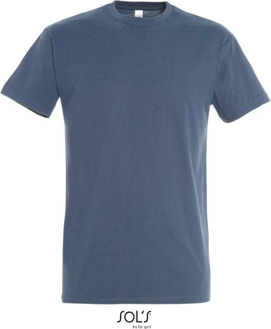 Мъжка тениска - цвят деним, Sol's