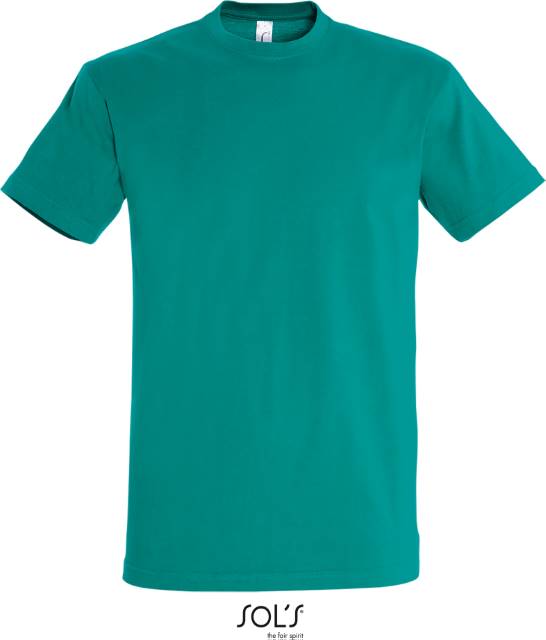 Мъжка тениска - цвят изумрудено зелено, Sol's