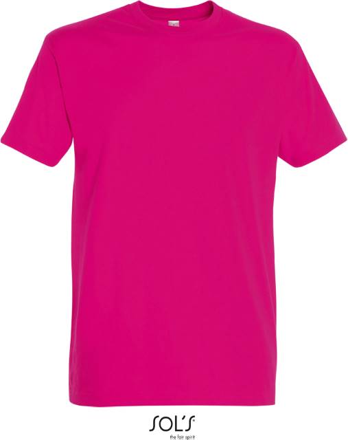 Мъжка тениска - цвят фуксия, Sol's