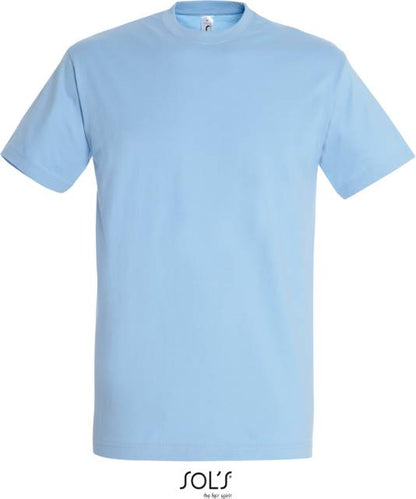 Мъжка тениска - цвят небесно син, Sol's