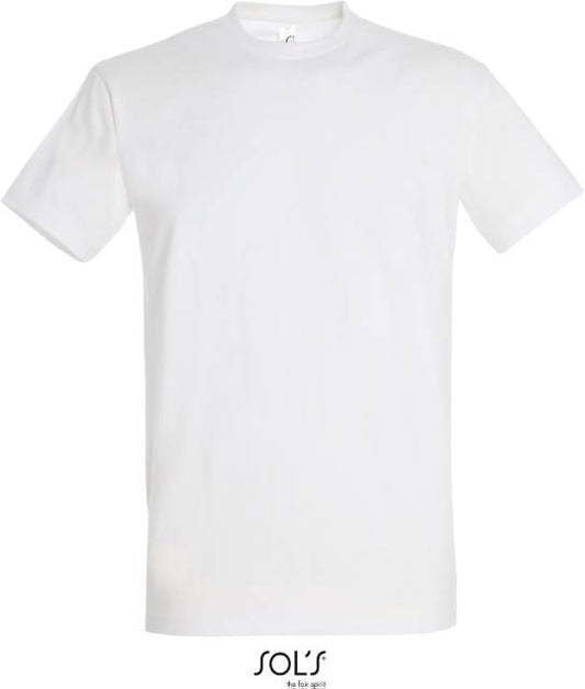 Мъжка тениска - цвят бял, Sol's
