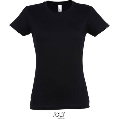 Women's T-shirt - black, Sol's