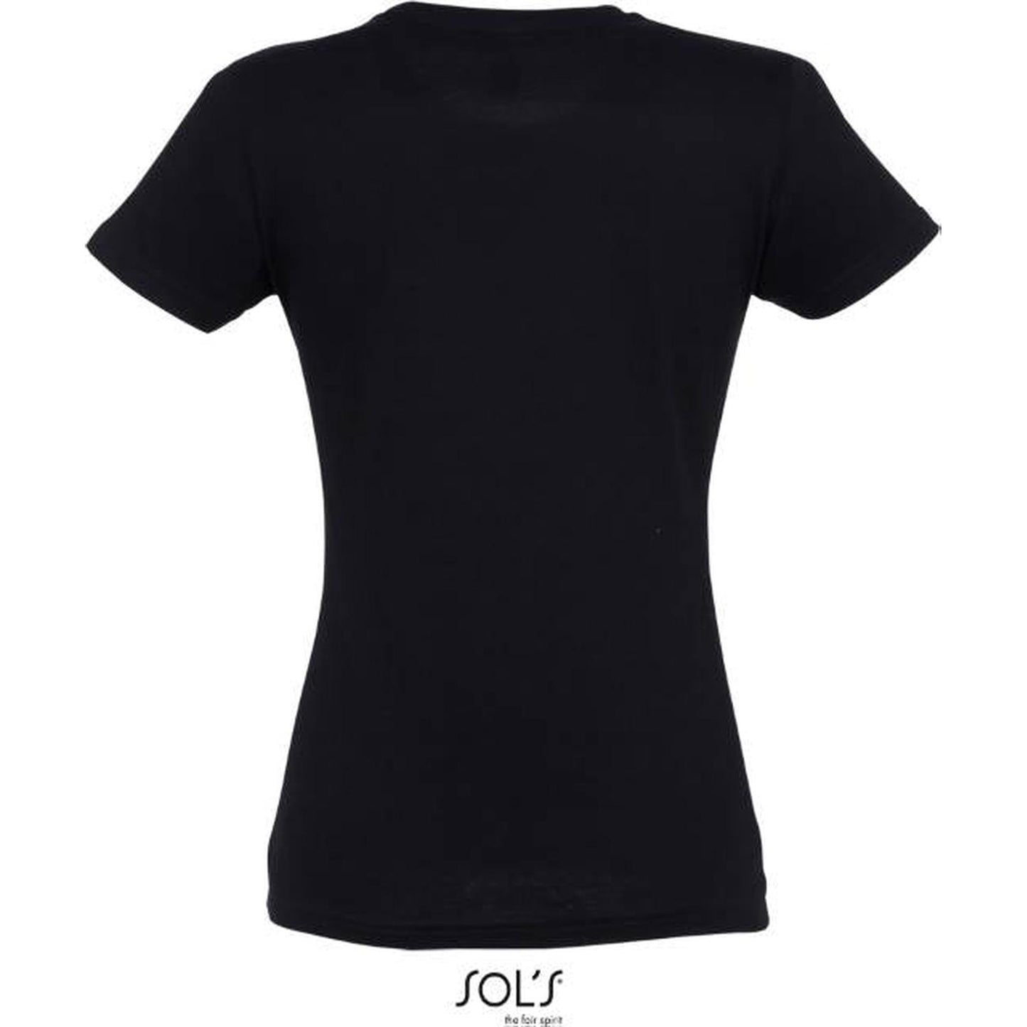 Women's T-shirt - black, Sol's
