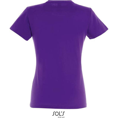 Women's T-shirt - dark purple, Sol's