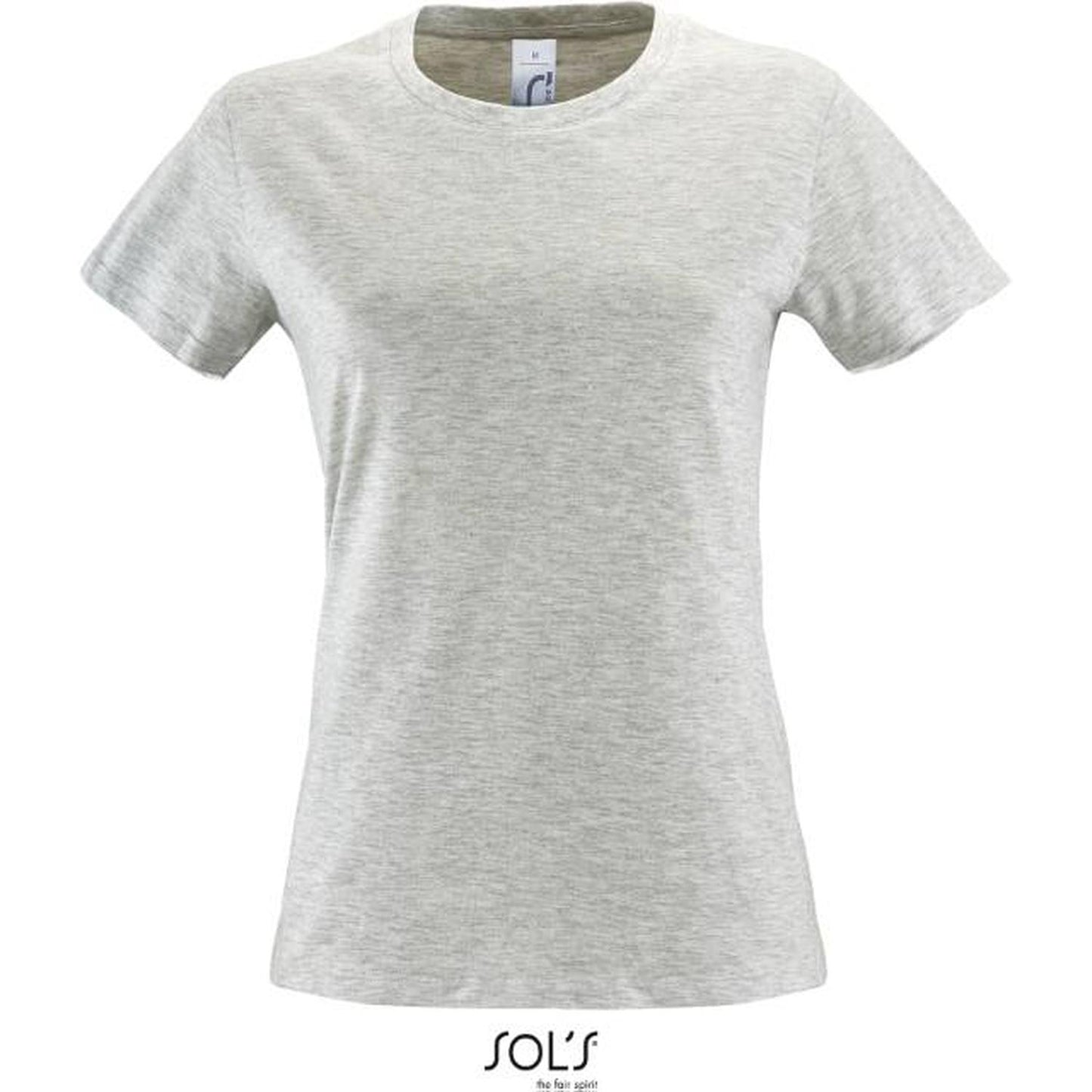Women's T-shirt - ash color, 25.1825