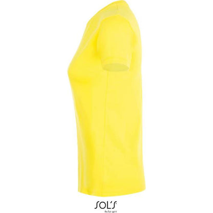 Women's T-shirt - lemon color, 25.1825